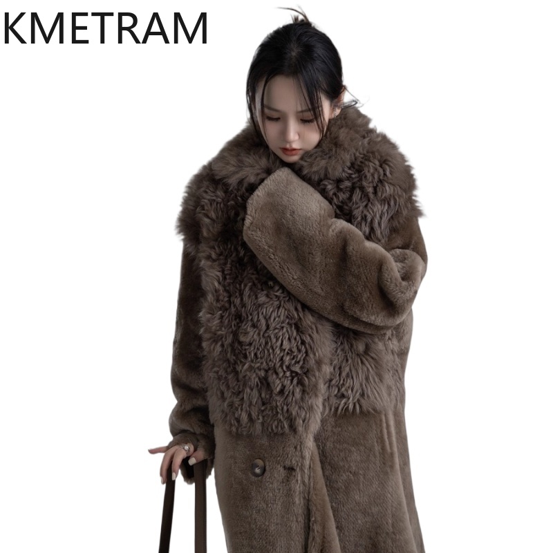 Wool Coat Peacoat - KMETRAM 100% Natural Tuscany or Merino