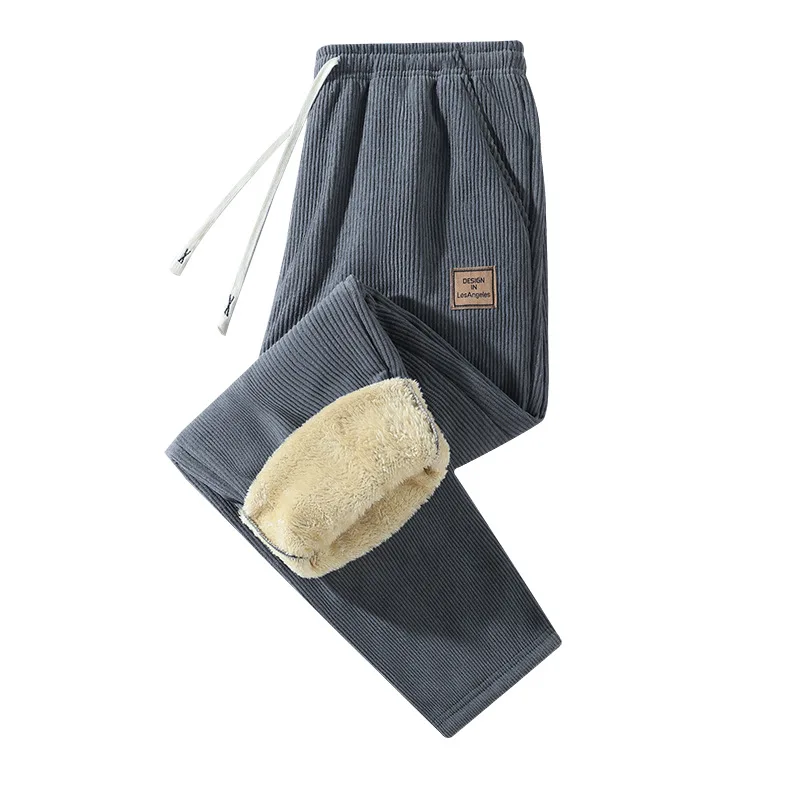 Winter Warm Pants Men's Thick  - đánh giá và giá Corduroy Pant Warm